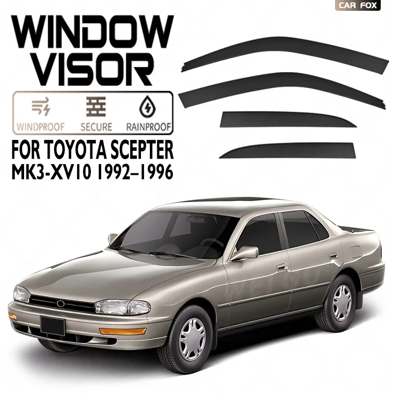 For Toyota Scepter 1992-1996 Black Car Window Visor Awning Shelters Windshield Side Window Rain Sun Shade Auto Accessories
For Toyota Scepter 1992-1996 Black Car Window Visor Awning Shelters Windshield Side Window Rain Sun Shade Auto Accessories
