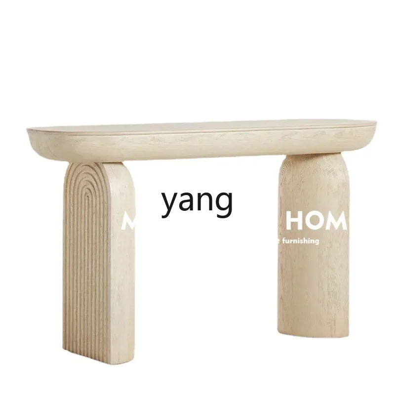 Yjq Solid Wood Console Model Creative Console Tables Hotel Aisle Table Living Room Entrance Side View Sets
Yjq Solid Wood Console Model Creative Console Tables Hotel Aisle Table Living Room Entrance Side View Sets