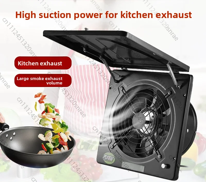 Flip ventilation fan Kitchen fume exhaust fan 10 inch high power wall window type
Flip ventilation fan Kitchen fume exhaust fan 10 inch high power wall window type