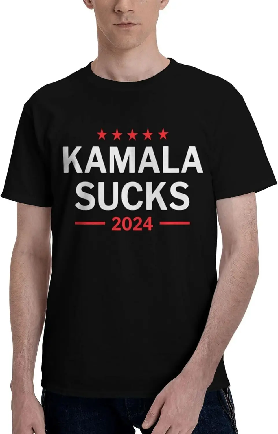 Мужская футболка Kamala Harris Sucks Anti Kamala Harris, классические футболки с короткими рукавами, хлопковая рубашка
Мужская футболка Kamala Harris Sucks Anti Kamala Harris, классические футболки с короткими рукавами, хлопковая рубашка