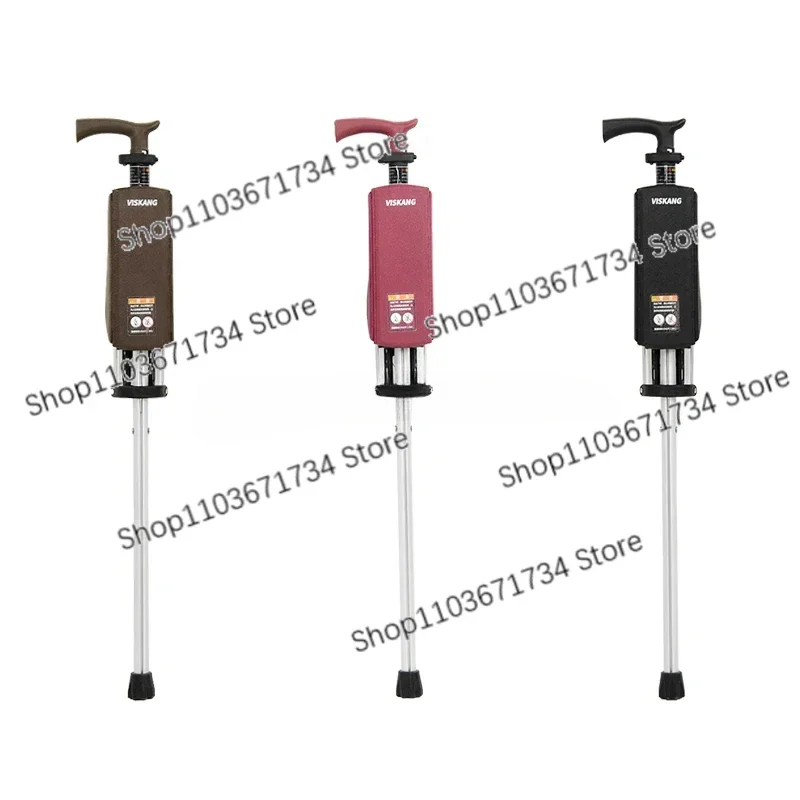 New High Quality Aluminum Alloy Foldable Walking Cane Stick with Seat Adjustable Elderly Crutch Chair with Stool 
New High Quality Aluminum Alloy Foldable Walking Cane Stick with Seat Adjustable Elderly Crutch Chair with Stool