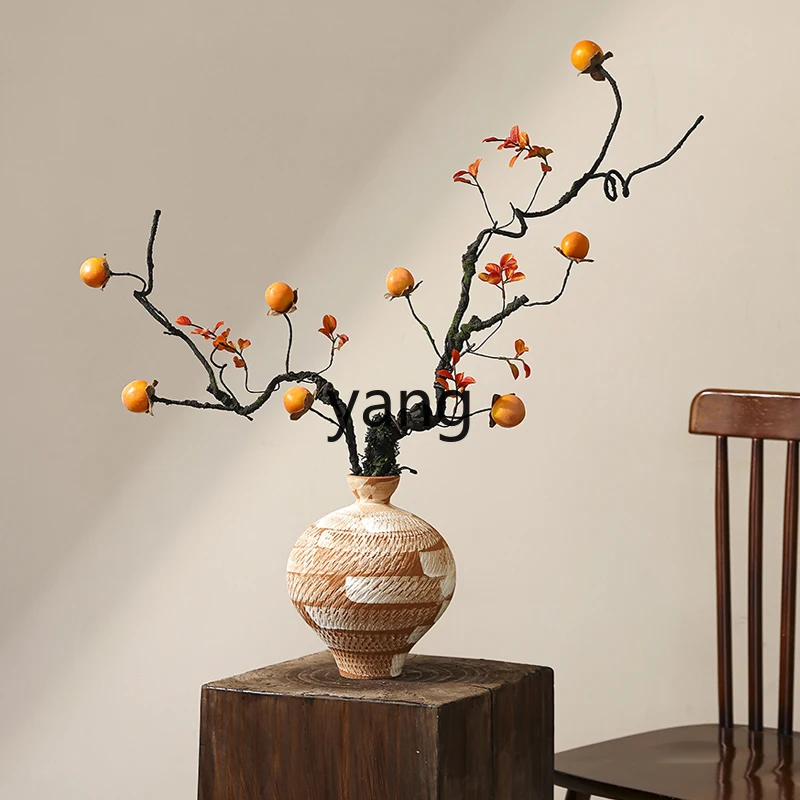LH Persimmon Ruyi Simulation Flower Art Persimmon Water Stone Ficus Green Tree Planting Tea Room Ornament
LH Persimmon Ruyi Simulation Flower Art Persimmon Water Stone Ficus Green Tree Planting Tea Room Ornament