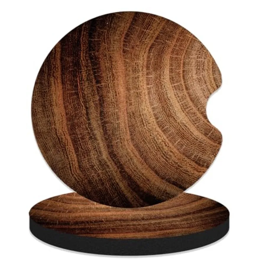 Car Coasters for Cup Holders, 2 Pack Non-Slip Universal Rubber Car Cup Coaster for Men, Car Interior Accessories - Vintage Wood
Car Coasters for Cup Holders, 2 Pack Non-Slip Universal Rubber Car Cup Coaster for Men, Car Interior Accessories - Vintage Wood