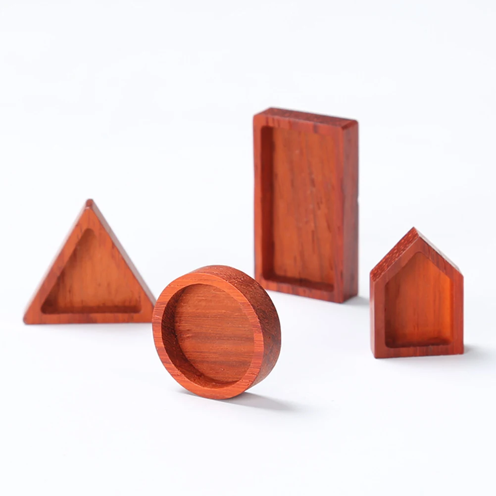 5Pcs Crystal Molds Necklace Pendant Earrings DIY Necklace Pendant Mold Jewelry Red Pear Wood Frame Craft Sculpture Tools
5Pcs Crystal Molds Necklace Pendant Earrings DIY Necklace Pendant Mold Jewelry Red Pear Wood Frame Craft Sculpture Tools