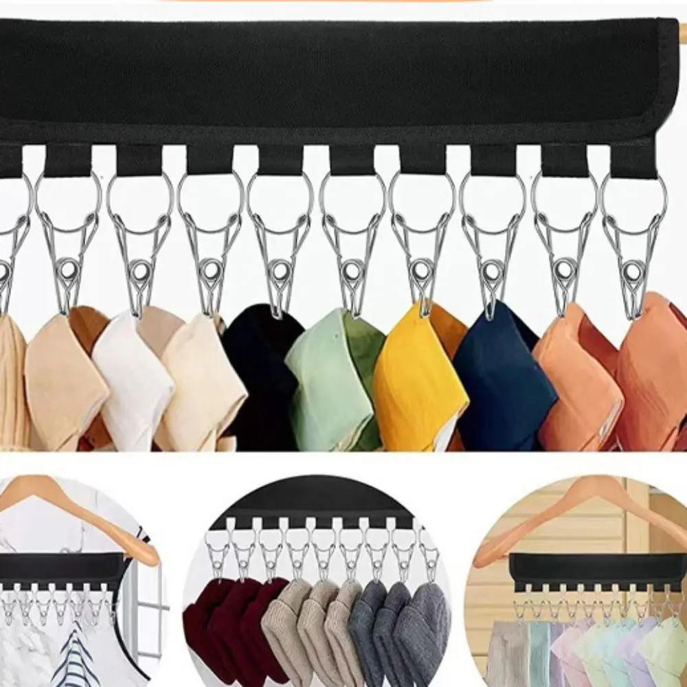 Portable 10-Clip Fabric Storage Clip Foldable Multifunctional Hat Clip Perforation-Free Self-Adhesive Organizer Holder Hat
Portable 10-Clip Fabric Storage Clip Foldable Multifunctional Hat Clip Perforation-Free Self-Adhesive Organizer Holder Hat