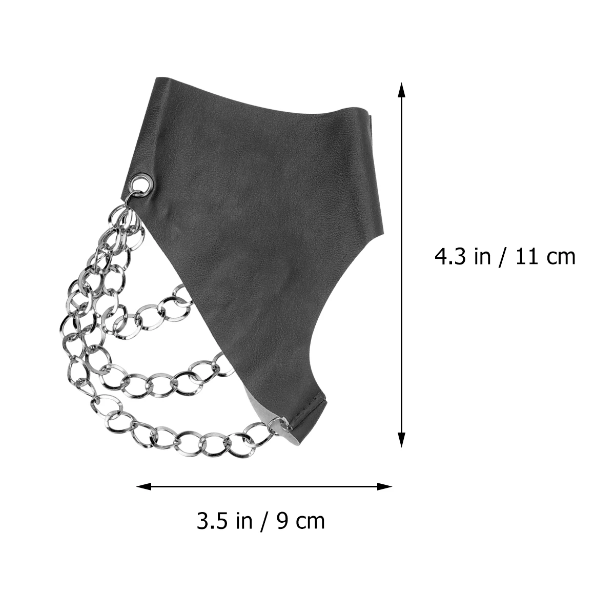 Night Club Punk Chains Gloves Fingerless Pu Stage Performance Buckle Half Gloves For Dance Hip-Hop Sexy Unisex Black
Night Club Punk Chains Gloves Fingerless Pu Stage Performance Buckle Half Gloves For Dance Hip-Hop Sexy Unisex Black