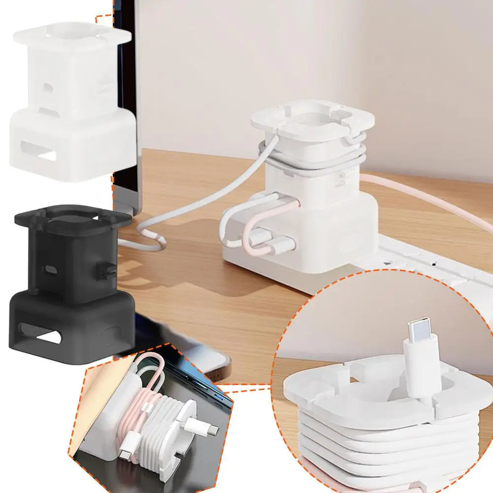 Suitable For IPhone 35w Dual USB-C Small Charger Winding Protective Cover Silicone Data Cable Organizer Storage Accessories L7S9
Suitable For IPhone 35w Dual USB-C Small Charger Winding Protective Cover Silicone Data Cable Organizer Storage Accessories L7S9