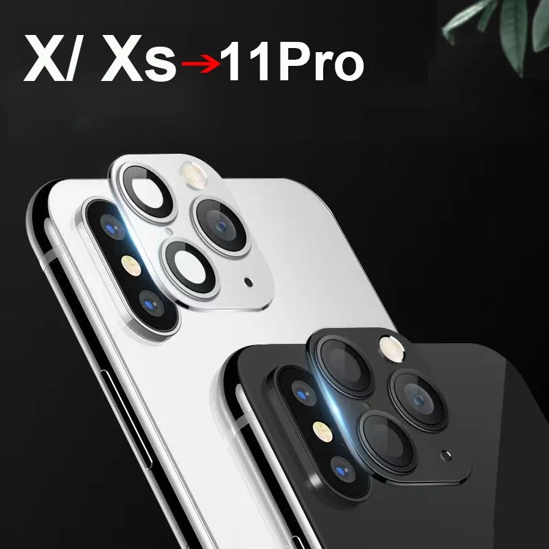 Metal Fake Camera Lens Sticker Seconds Change Cover Case Phone Upgrade Support Flash For iPhone X Xs to 11 Pro
Metal Fake Camera Lens Sticker Seconds Change Cover Case Phone Upgrade Support Flash For iPhone X Xs to 11 Pro