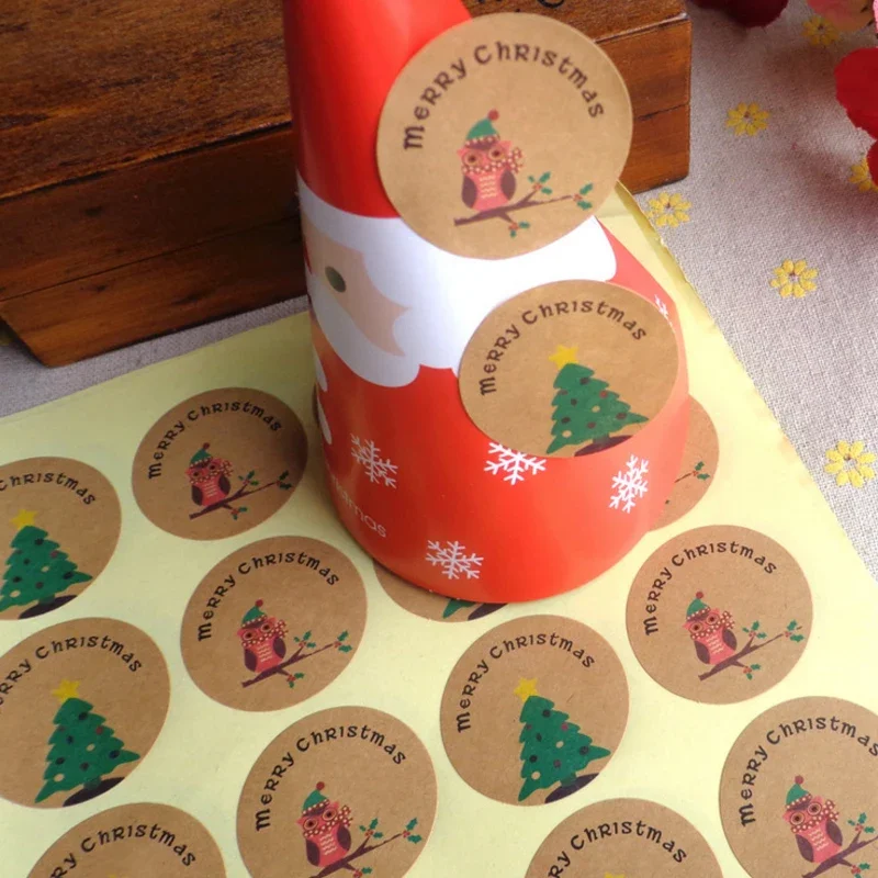 120pcs/pack Adhesive Stationery Christmas Tree Owl DIY Paper Label Gift Seal Sticker For Cake Baking
120pcs/pack Adhesive Stationery Christmas Tree Owl DIY Paper Label Gift Seal Sticker For Cake Baking