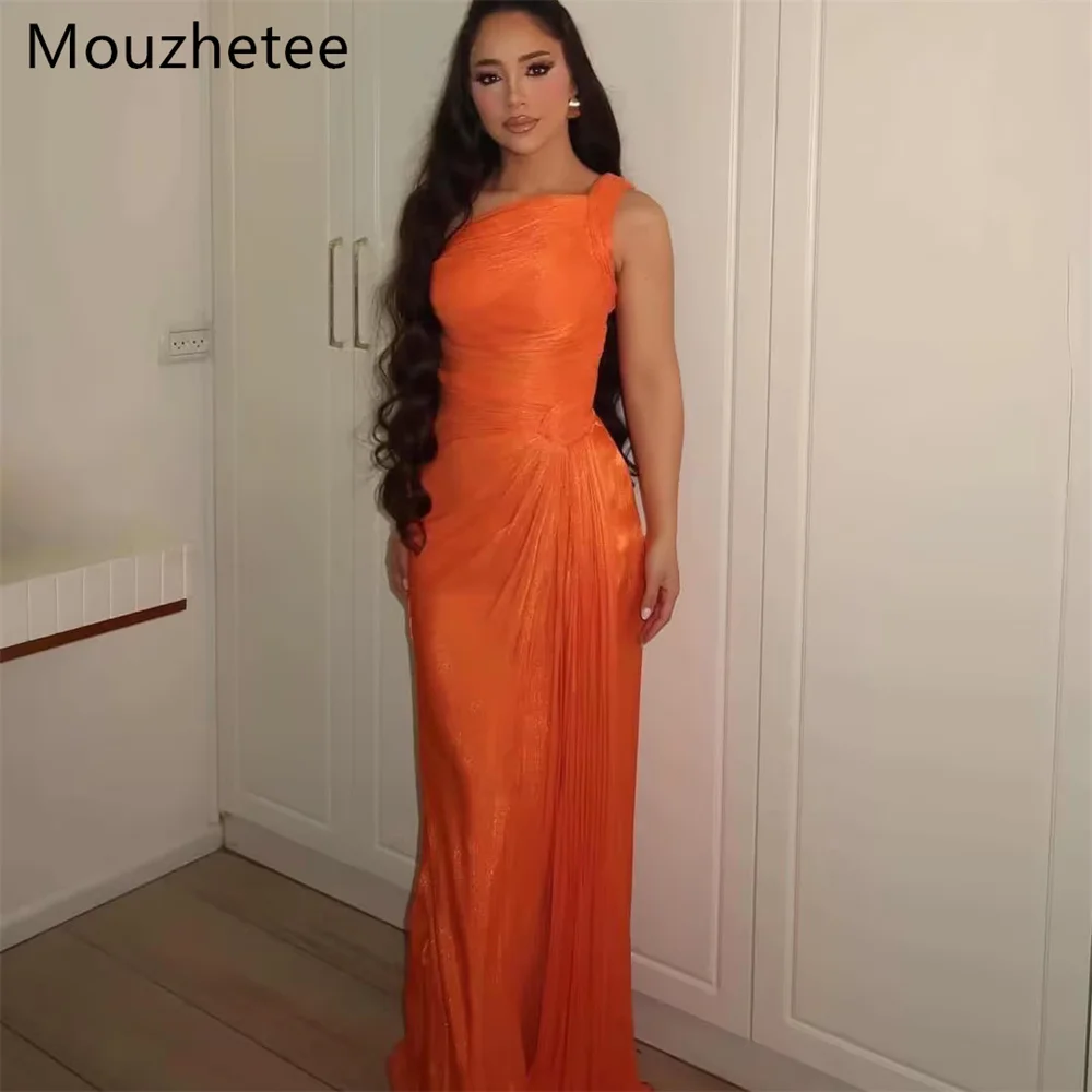 Mouzhetee Shiny Mermaid One-Shoulder Evening Dresses Formal Party Gowns for Women Simple Prom Gown Customized 2026
Mouzhetee Shiny Mermaid One-Shoulder Evening Dresses Formal Party Gowns for Women Simple Prom Gown Customized 2026