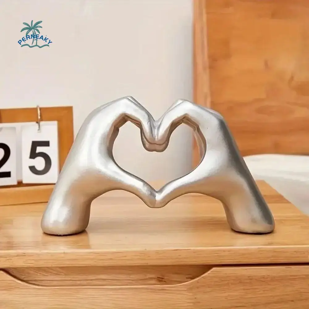 Finger Decoration Heart Hand Statues Desktop Ornament Resin Love Gesture Sculpture Abstract Love Heart Hand Love Figurines
Finger Decoration Heart Hand Statues Desktop Ornament Resin Love Gesture Sculpture Abstract Love Heart Hand Love Figurines