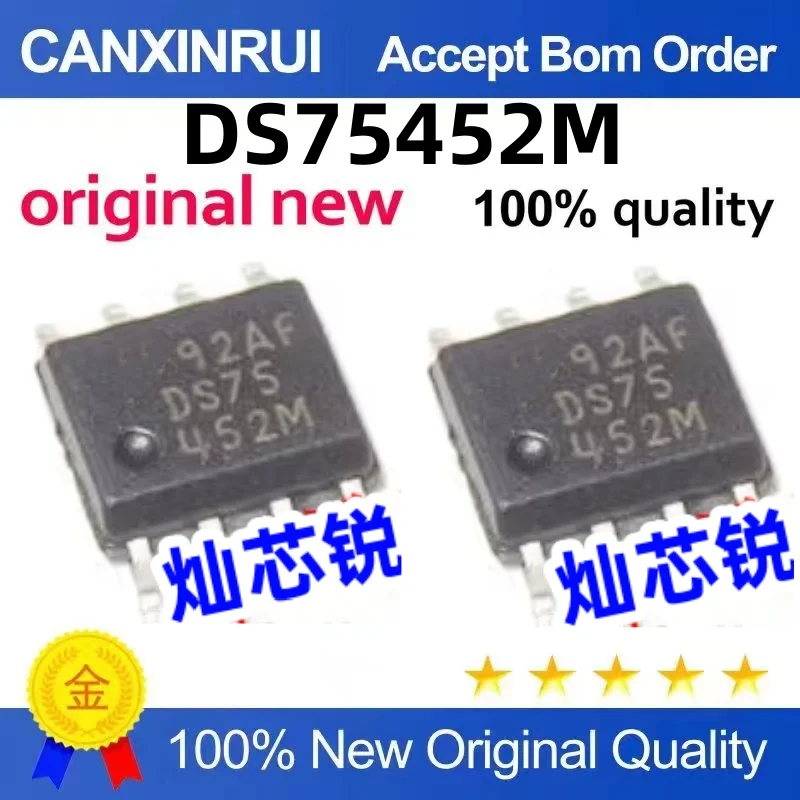 (10 pieces)DS75452M DS75452 SOP-8 Driver IC Chip
(10 pieces)DS75452M DS75452 SOP-8 Driver IC Chip