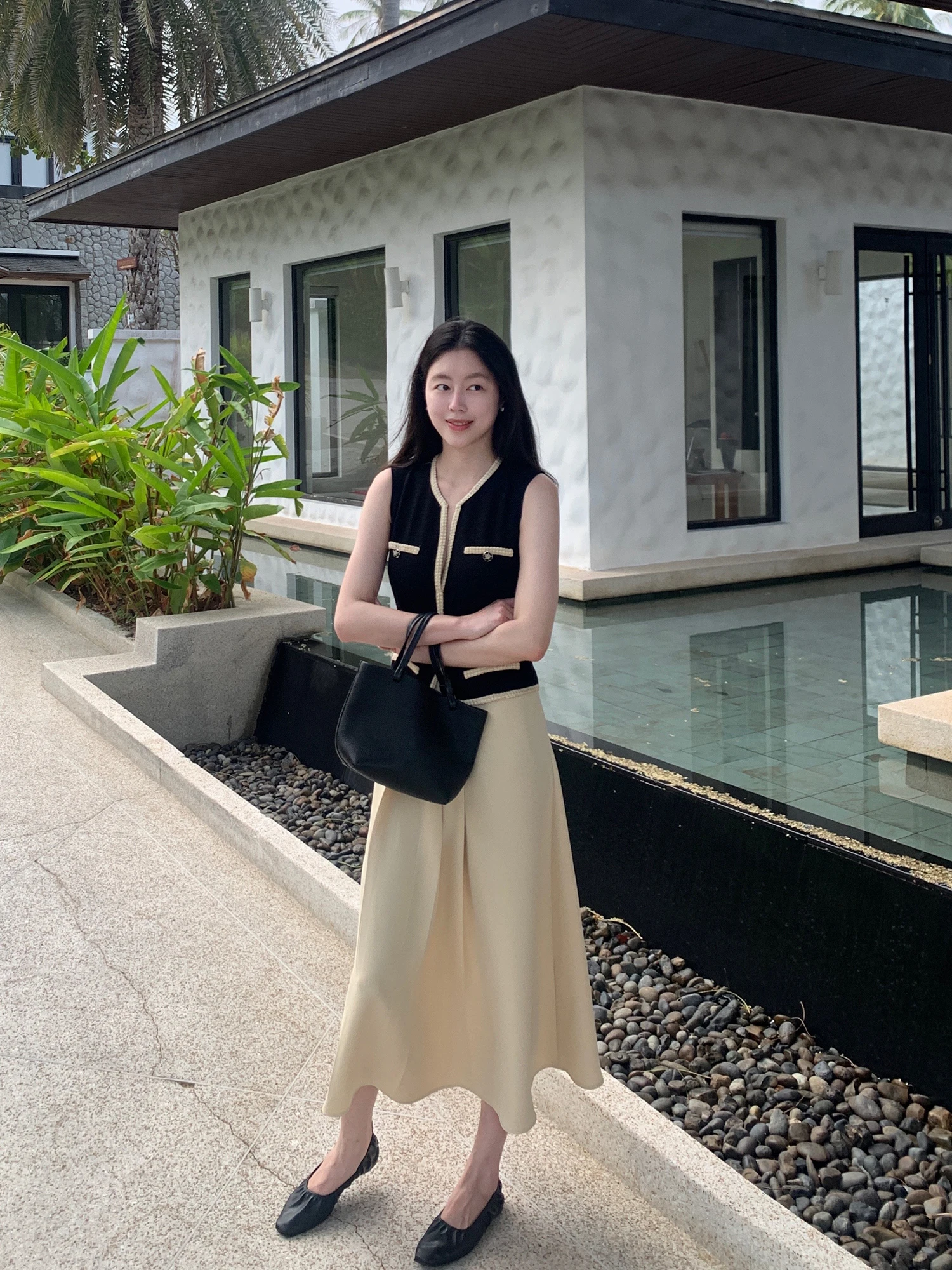 Floating Contrast Color Blo Vest Dr Women's Svel Skirt Ele Sle Summer 2025 Faion Trend
Floating Contrast Color Blo Vest Dr Women's Svel Skirt Ele Sle Summer 2025 Faion Trend
