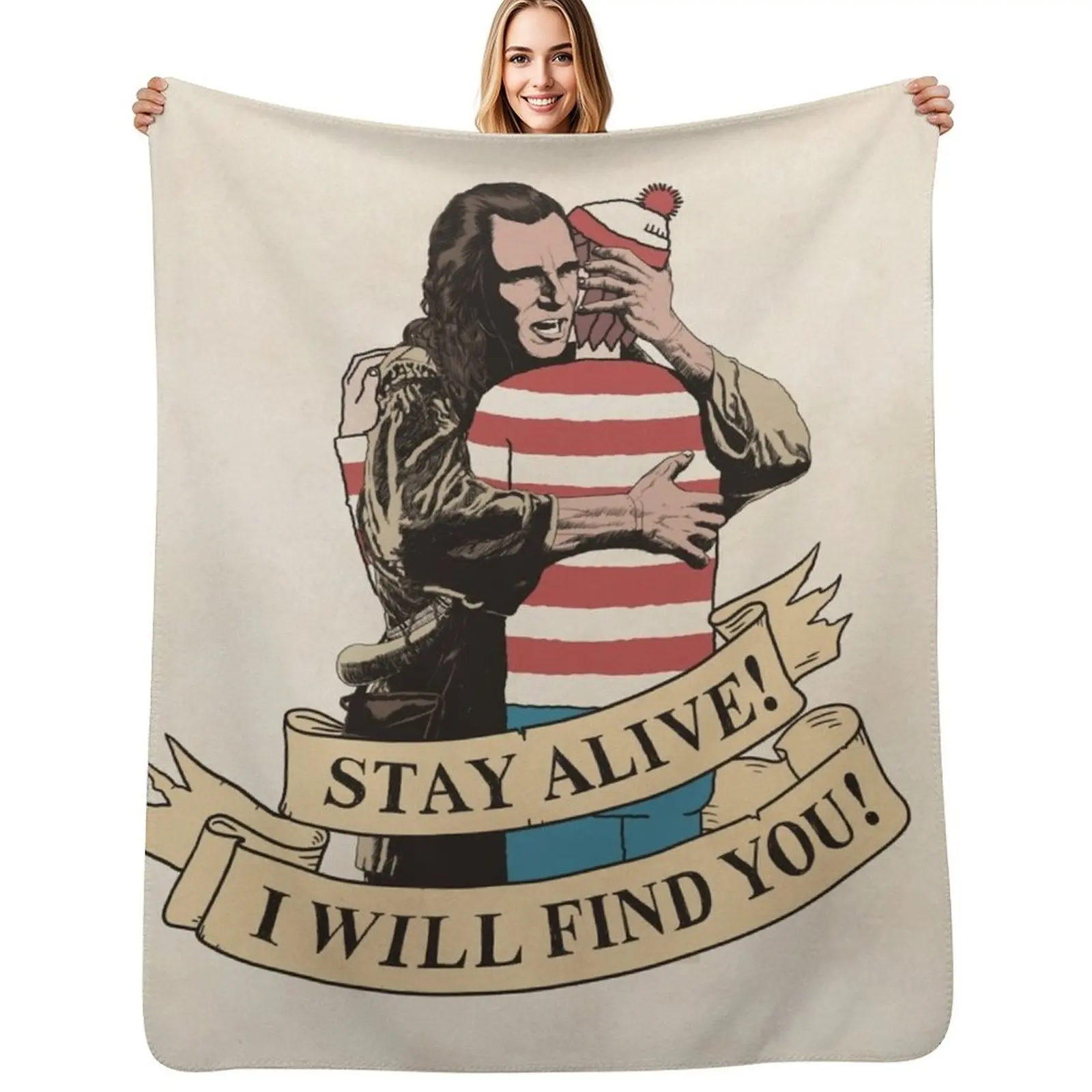 I Will Find You Throw Blanket Thermal Quilt Summer Beddings Flannel Fabric Blankets 
I Will Find You Throw Blanket Thermal Quilt Summer Beddings Flannel Fabric Blankets