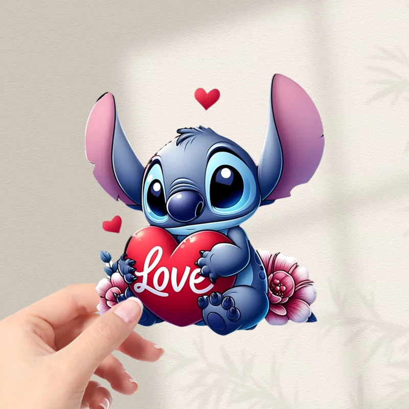 Cute Anime Stitch Car Stickers PVC Material Decals for Fuel Tank Cover Electric Vehicle Multi-scene Decor Stickers
Cute Anime Stitch Car Stickers PVC Material Decals for Fuel Tank Cover Electric Vehicle Multi-scene Decor Stickers