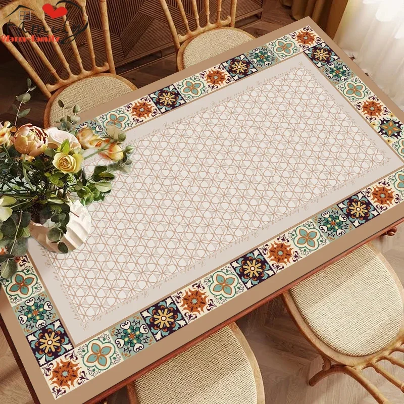 Waterproof Oilproof Table Cover Nordic Waterproof Tablecloth Indoor Floral Printed Dining Tablecloth Dustproof Desktop Protector
Waterproof Oilproof Table Cover Nordic Waterproof Tablecloth Indoor Floral Printed Dining Tablecloth Dustproof Desktop Protector