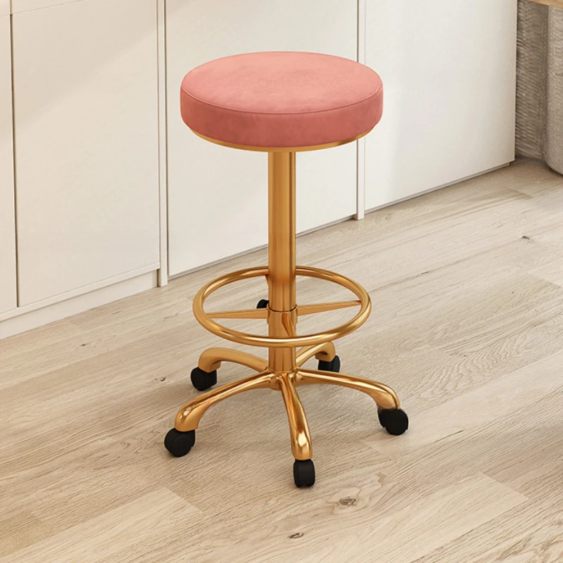 Bar Stools Luxury Iron Chair Modern Adjustable Lightweight Barbershop Backrest Kitchen Counter Stool Chaise Design Banks Height
Bar Stools Luxury Iron Chair Modern Adjustable Lightweight Barbershop Backrest Kitchen Counter Stool Chaise Design Banks Height