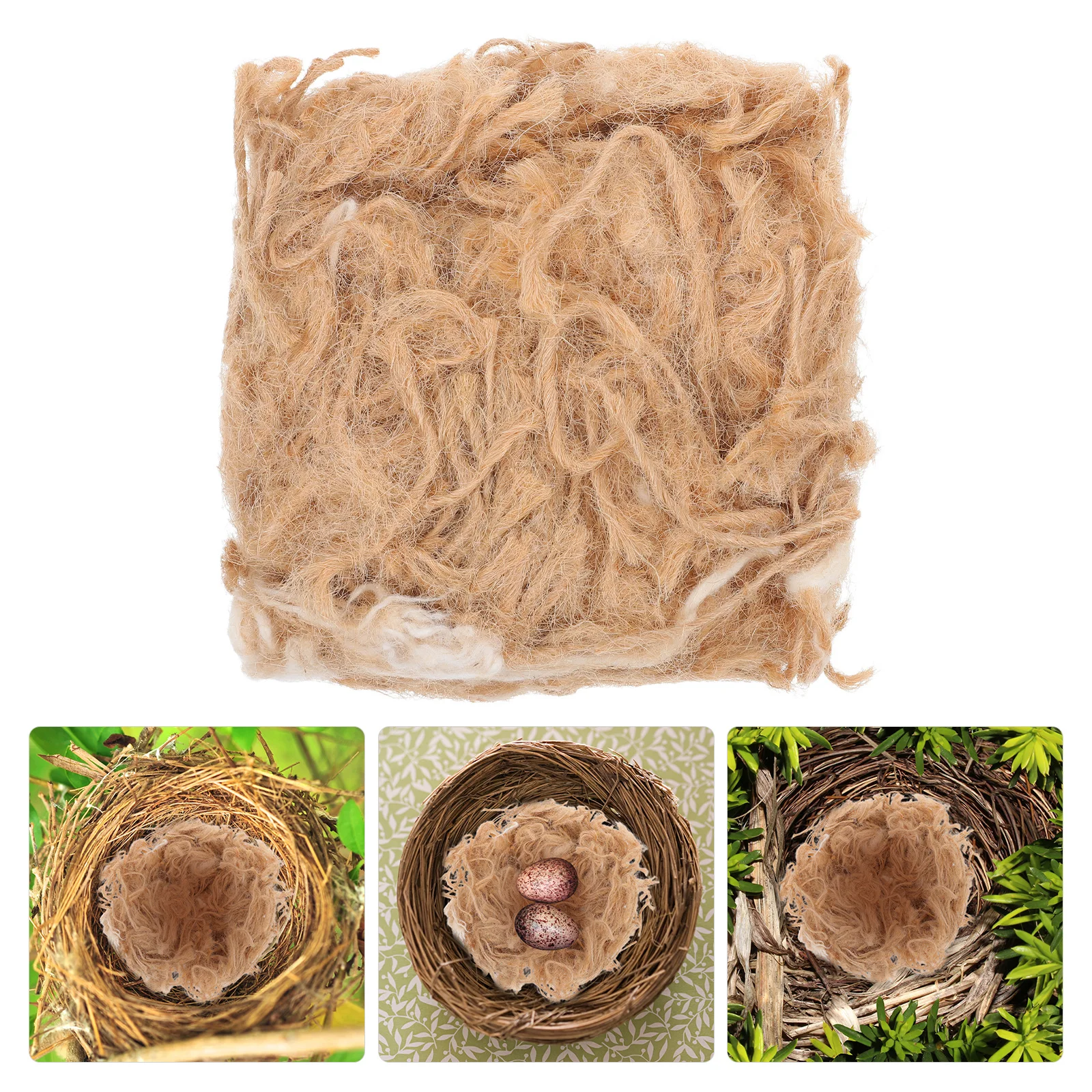 40G Bird Nest Filler Natural Soft Nesting Material for Indoor Outdoor Bird Cages Canary Parrot Nesting Accessories
40G Bird Nest Filler Natural Soft Nesting Material for Indoor Outdoor Bird Cages Canary Parrot Nesting Accessories