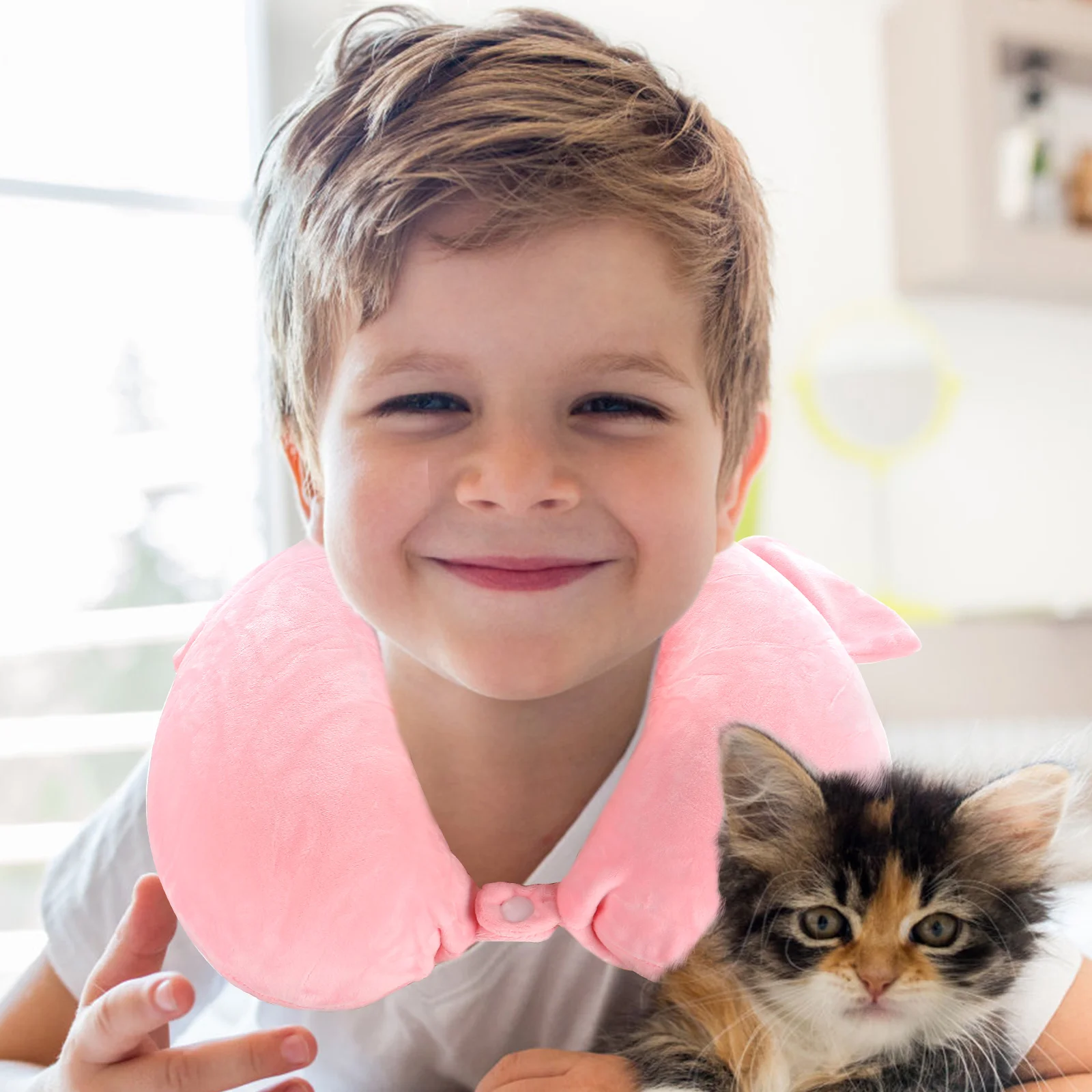 Kids U shaped Neck Pillow Soft Cotton Travel Office Nap Lightweight Outdoor Napping Watching Business Trip Driving
Kids U shaped Neck Pillow Soft Cotton Travel Office Nap Lightweight Outdoor Napping Watching Business Trip Driving
