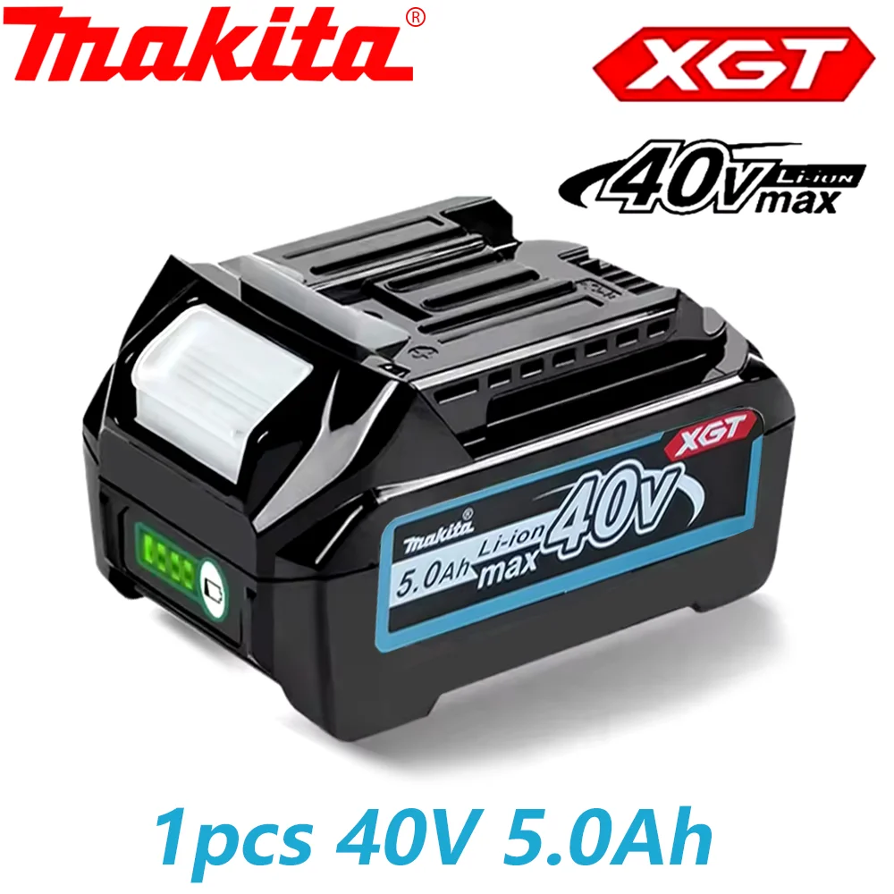 For Makita 40V MAX XGT 18650 lithium-ion battery 5.0AH rechargeable toolbattery BL4020 BL4025 BL4040 BL4050 BL4080
For Makita 40V MAX XGT 18650 lithium-ion battery 5.0AH rechargeable toolbattery BL4020 BL4025 BL4040 BL4050 BL4080