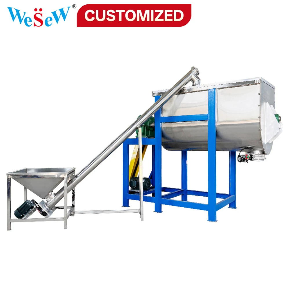 Изготовленный на заказ винтовой конвейер U-образный двухвинтовой миксер с вращающимися лезвиями для пищевых продуктов, химических, фармацевтических и строительных материалов
Изготовленный на заказ винтовой конвейер U-образный двухвинтовой миксер с вращающимися лезвиями для пищевых продуктов, химических, фармацевтических и строительных материалов