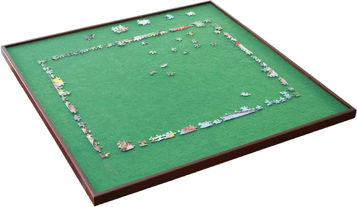 Rotating Puzzle Board with Lazy Susan, Portable 1500 Piece Jigsaw Puzzle Table with Fabric Lining, Measures 34" x 34"
Rotating Puzzle Board with Lazy Susan, Portable 1500 Piece Jigsaw Puzzle Table with Fabric Lining, Measures 34" x 34"