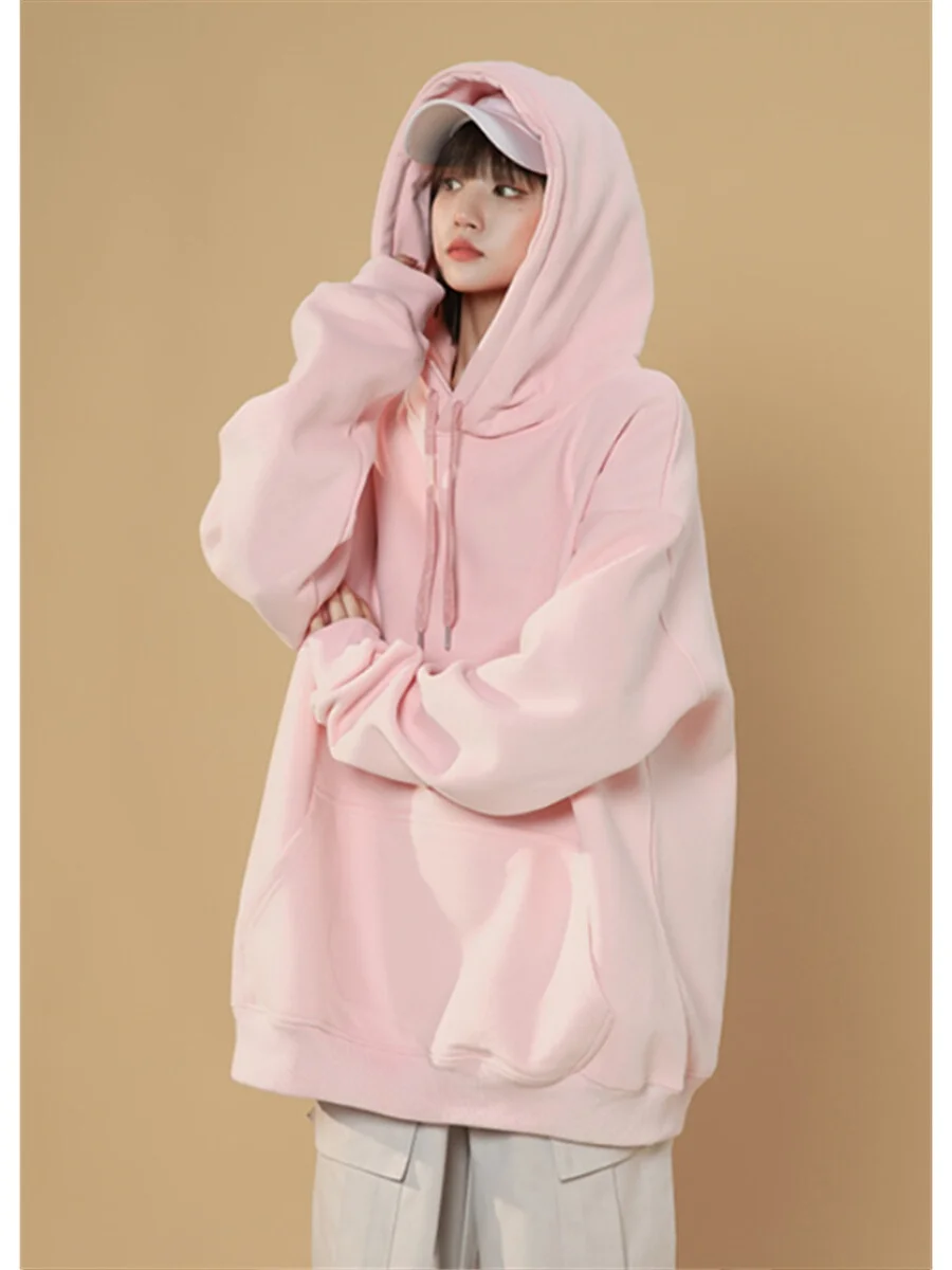 Hoodies Women Hooded Plus Velvet Thicken Loose Letter Embroidery Leisure Outwear Students Simple Vintage Harajuku Korean Wh22
Hoodies Women Hooded Plus Velvet Thicken Loose Letter Embroidery Leisure Outwear Students Simple Vintage Harajuku Korean Wh22