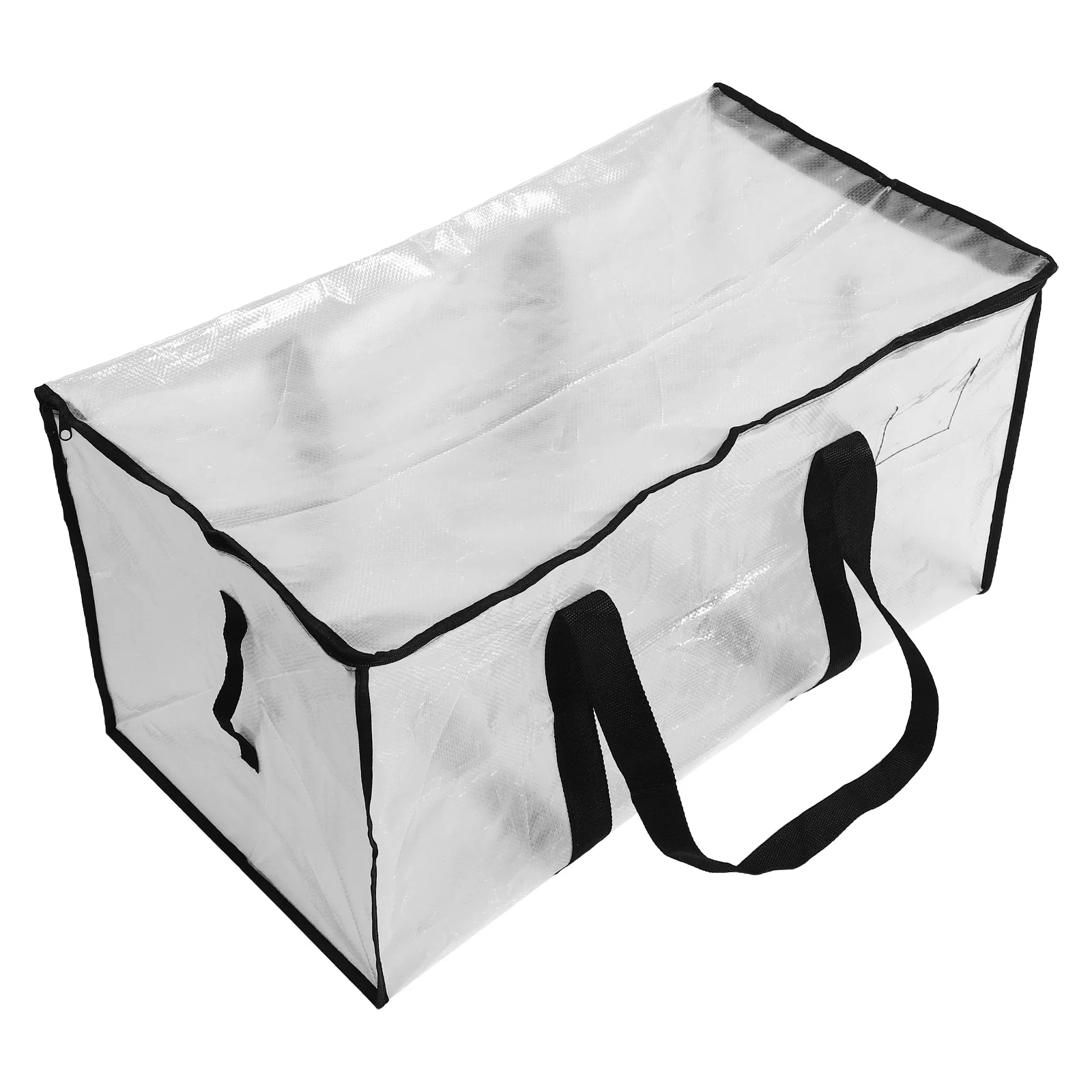 Large Capacity Storage Bag 95L Waterproof Closet Organizer For Clothes Blankets Comforters Bedding Pvc Mesh Handle
Large Capacity Storage Bag 95L Waterproof Closet Organizer For Clothes Blankets Comforters Bedding Pvc Mesh Handle