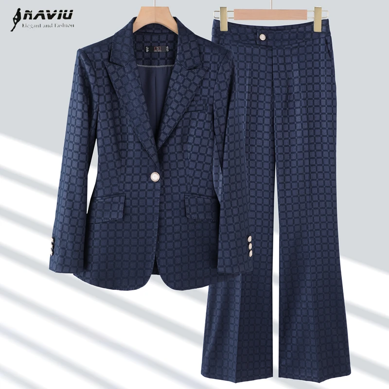 NAVIU модный женский пиджак с длинными рукавами и брючный комплект элитная деловая рабочая одежда женский костюм из двух предметов на осень
NAVIU модный женский пиджак с длинными рукавами и брючный комплект элитная деловая рабочая одежда женский костюм из двух предметов на осень