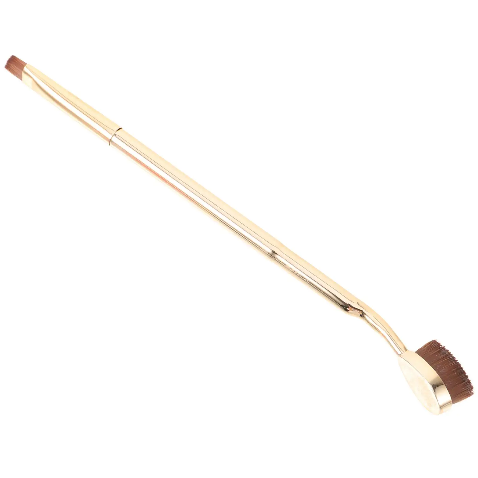 Double Ended Brush for Angled Concealer Brush Eyeshadow Eyebrows Face with Aluminum Handle Size Makeup Tool
Double Ended Brush for Angled Concealer Brush Eyeshadow Eyebrows Face with Aluminum Handle Size Makeup Tool