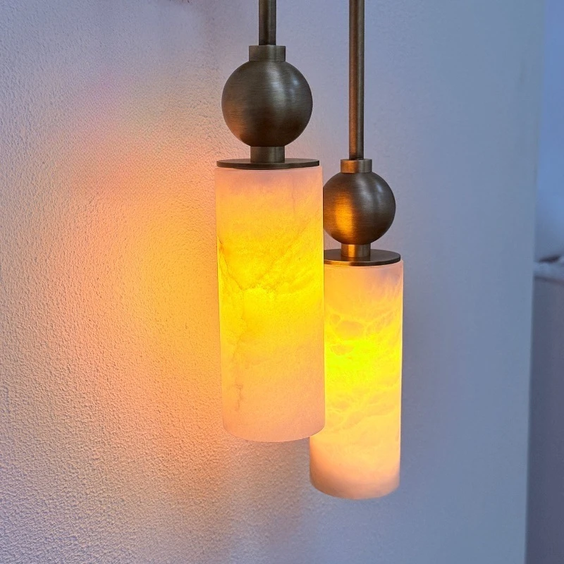 French Mid-Century Luxury Brass Wall Lamp Designer Style Wabi Sabi Spanish Alabaster Wall Lamp for Living Room & Bedroom
French Mid-Century Luxury Brass Wall Lamp Designer Style Wabi Sabi Spanish Alabaster Wall Lamp for Living Room & Bedroom