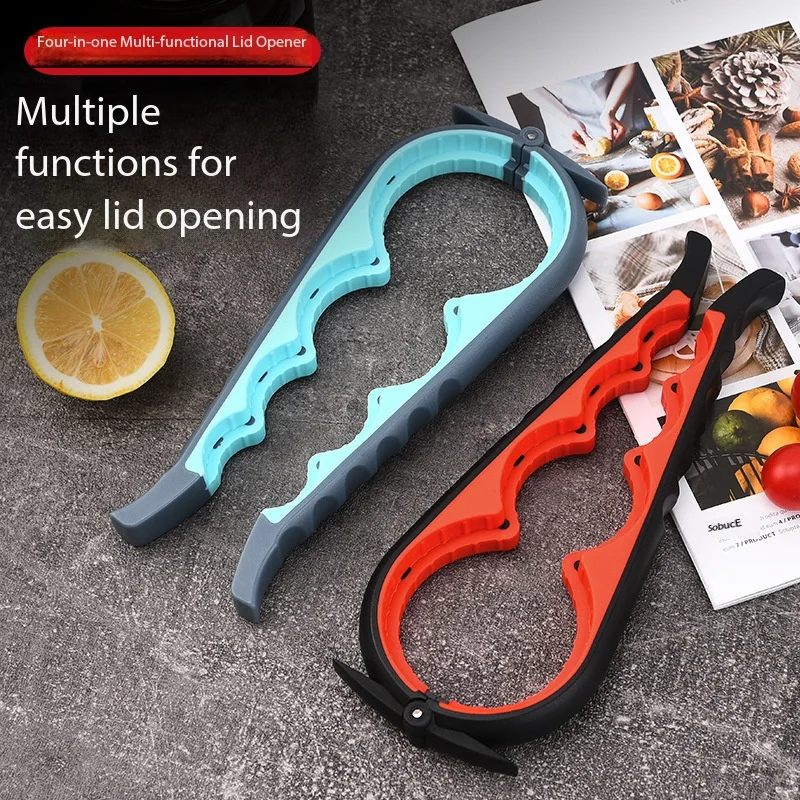 4 In 1 Can Opener Anti Slip Beverage Bottle Opener Cap Twister Four Position Can Opener Manual Jar Opener Kitchen Gadget
4 In 1 Can Opener Anti Slip Beverage Bottle Opener Cap Twister Four Position Can Opener Manual Jar Opener Kitchen Gadget