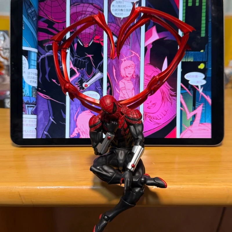 MESS TOYS Zhang Parker Ultimate Spider‑Man Figure Black Neighbor Ornament Toy Lovely Premium Collectible Home Decor In Stock
MESS TOYS Zhang Parker Ultimate Spider‑Man Figure Black Neighbor Ornament Toy Lovely Premium Collectible Home Decor In Stock