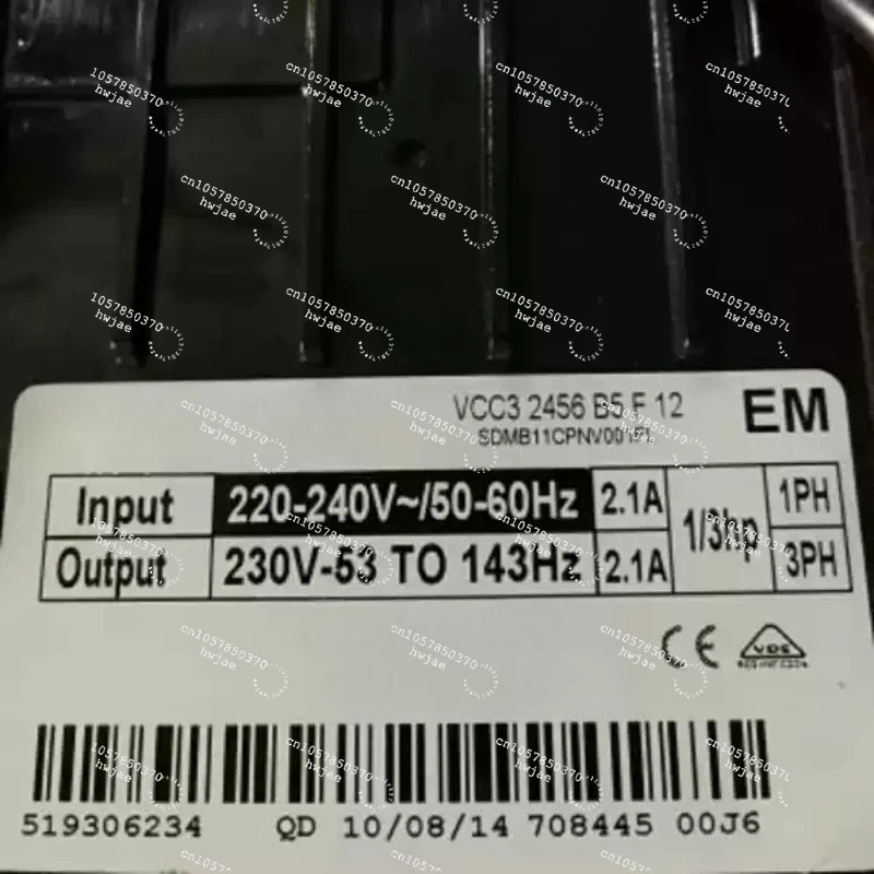 Frequency conversion board VCC32456B5F12 C7 of BCD-586WSG compressor
Frequency conversion board VCC32456B5F12 C7 of BCD-586WSG compressor