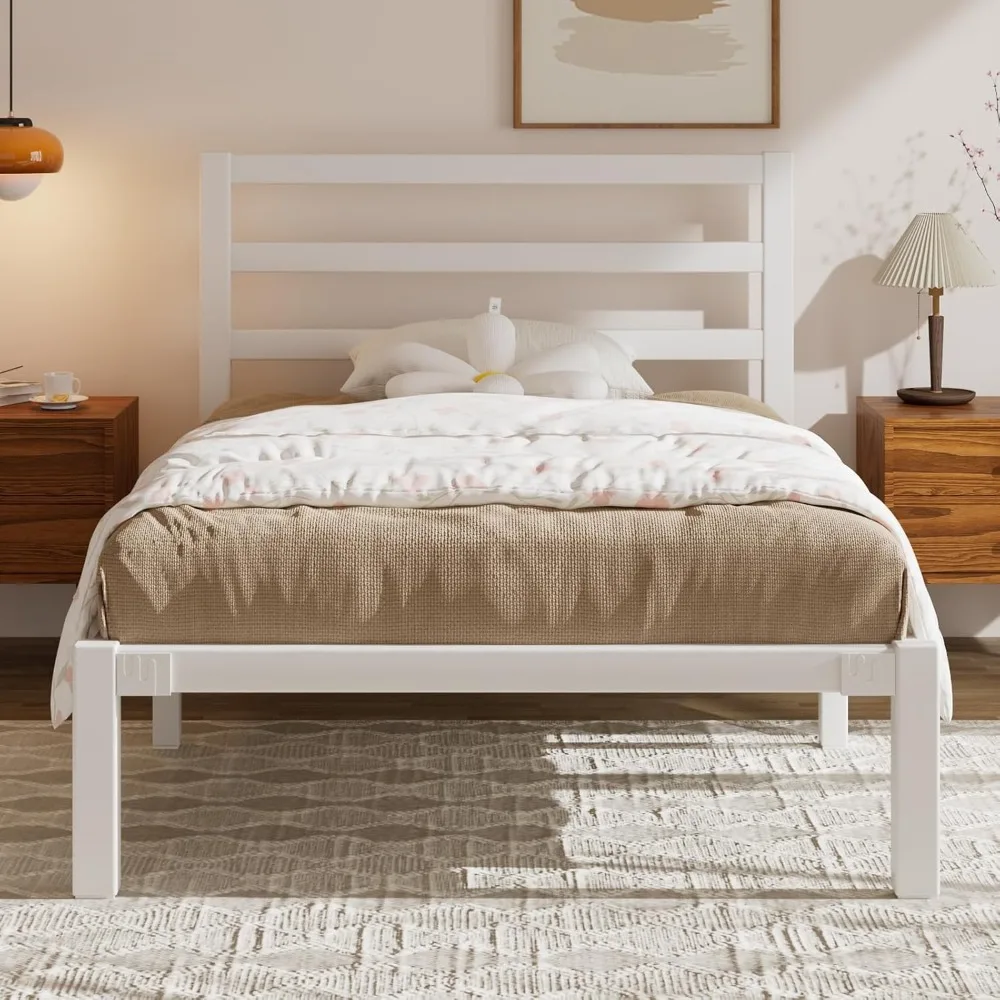 Bed Frame, Metal Platform Bed Frame with Headboard, Mattress Foundation with Spacious Underbed Storage,, Customized
Bed Frame, Metal Platform Bed Frame with Headboard, Mattress Foundation with Spacious Underbed Storage,, Customized