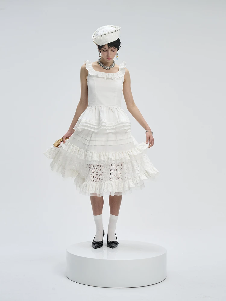 Moss Fifi Faion Ele Casual White Multi-layer Pleated Doll f Skirt Spring Summer New Arrival Women's Premium Clothing
Moss Fifi Faion Ele Casual White Multi-layer Pleated Doll f Skirt Spring Summer New Arrival Women's Premium Clothing