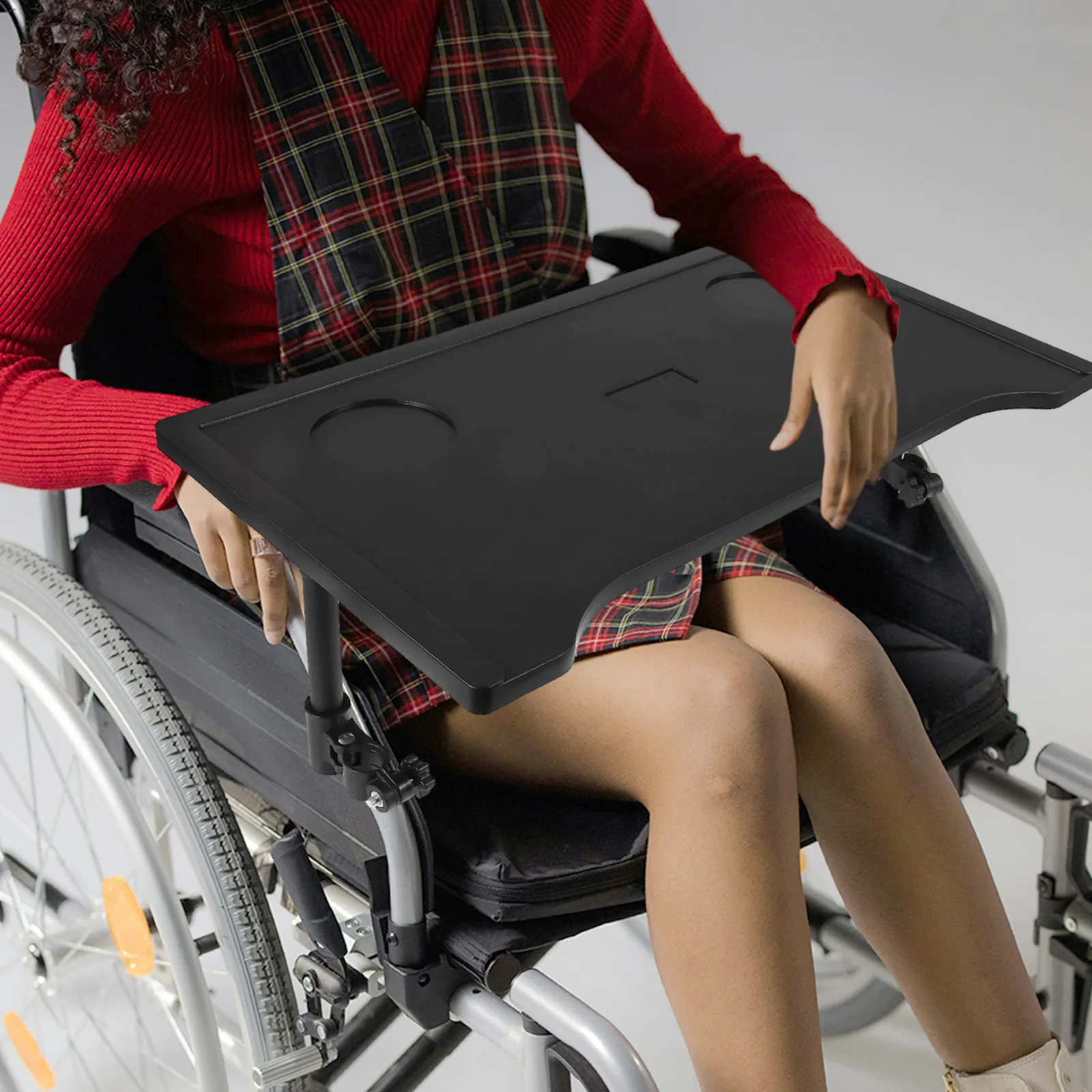 Small Folding Table Universal Folding Wheelchair Dining Tables With Cup Holder For Seniors Adults Portable table Tray For Eating
Small Folding Table Universal Folding Wheelchair Dining Tables With Cup Holder For Seniors Adults Portable table Tray For Eating