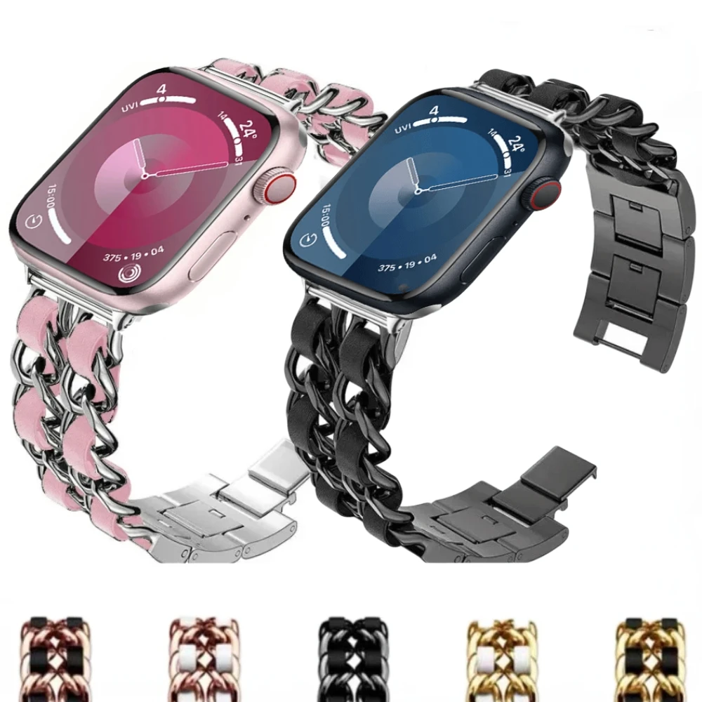 Ремешок металлический для Apple Watch Ultra 2 1 49 мм 9 8 7 45 мм 41 мм, женский браслет для Iwatch 6 5 4 3 SE 44 мм 42 мм 40 мм 38 мм
Ремешок металлический для Apple Watch Ultra 2 1 49 мм 9 8 7 45 мм 41 мм, женский браслет для Iwatch 6 5 4 3 SE 44 мм 42 мм 40 мм 38 мм