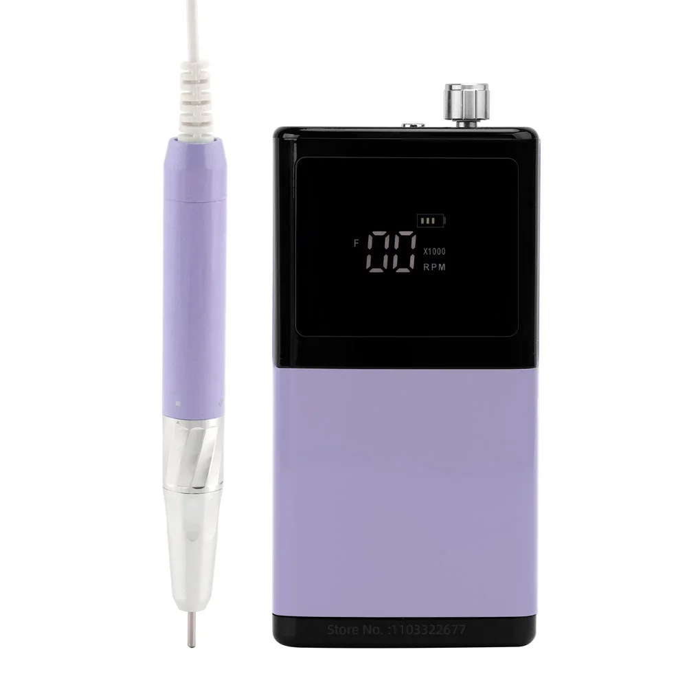 35000RPM Portable Electric Nail Drill Machine With LCD Display Nails Sander For Acrylic Gel Polish Rechargeable Manicure Salon
35000RPM Portable Electric Nail Drill Machine With LCD Display Nails Sander For Acrylic Gel Polish Rechargeable Manicure Salon