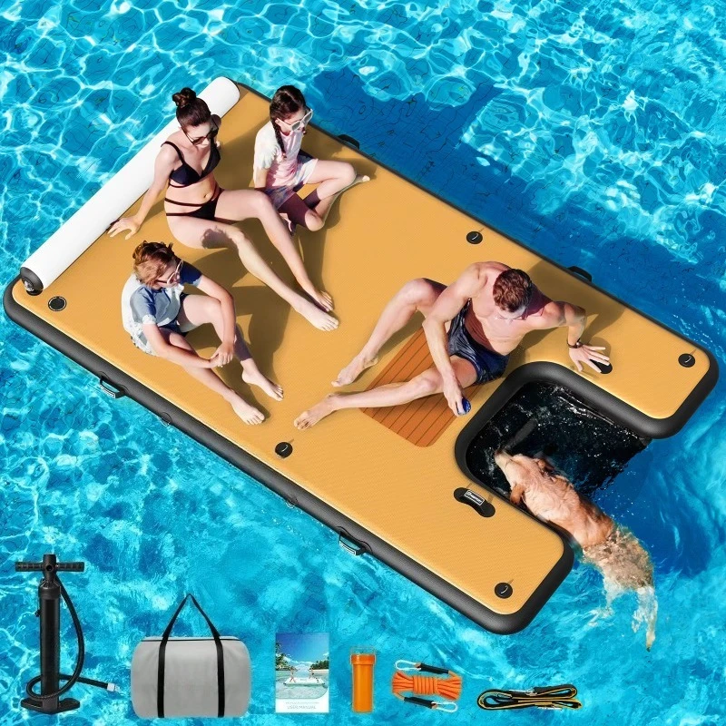 Sturdy Water Floating Bed Large Floating Island Pool Lounger Air Pad with Pump Pillow for Adults Kids Pets Water Leisure
Sturdy Water Floating Bed Large Floating Island Pool Lounger Air Pad with Pump Pillow for Adults Kids Pets Water Leisure