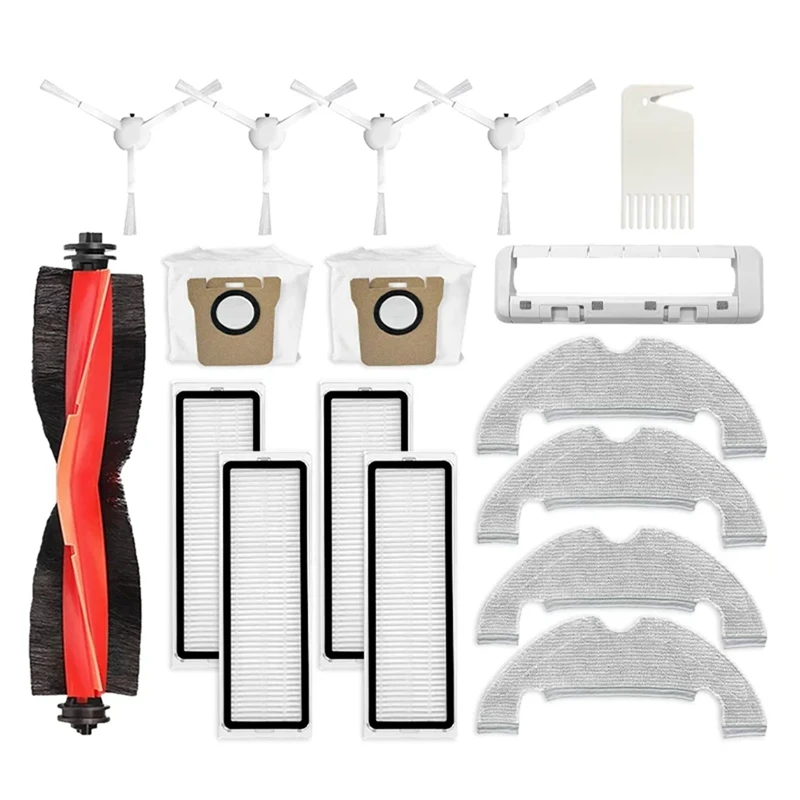 A96K-For Xiaomi Robot Vacuum X10 Robot Vacuum Cleaner Parts Main Side Brush Hepa Filter Mop Cloth Dust Bags Accessories
A96K-For Xiaomi Robot Vacuum X10 Robot Vacuum Cleaner Parts Main Side Brush Hepa Filter Mop Cloth Dust Bags Accessories