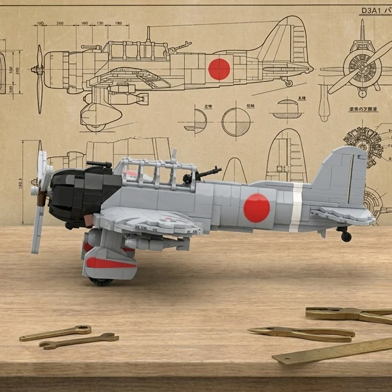 D3A1 Military Fighter Jets Model MOC Building Bricks War Equipment Modular Technology Gifts Holiday Assemble Children Toys Suit
D3A1 Military Fighter Jets Model MOC Building Bricks War Equipment Modular Technology Gifts Holiday Assemble Children Toys Suit