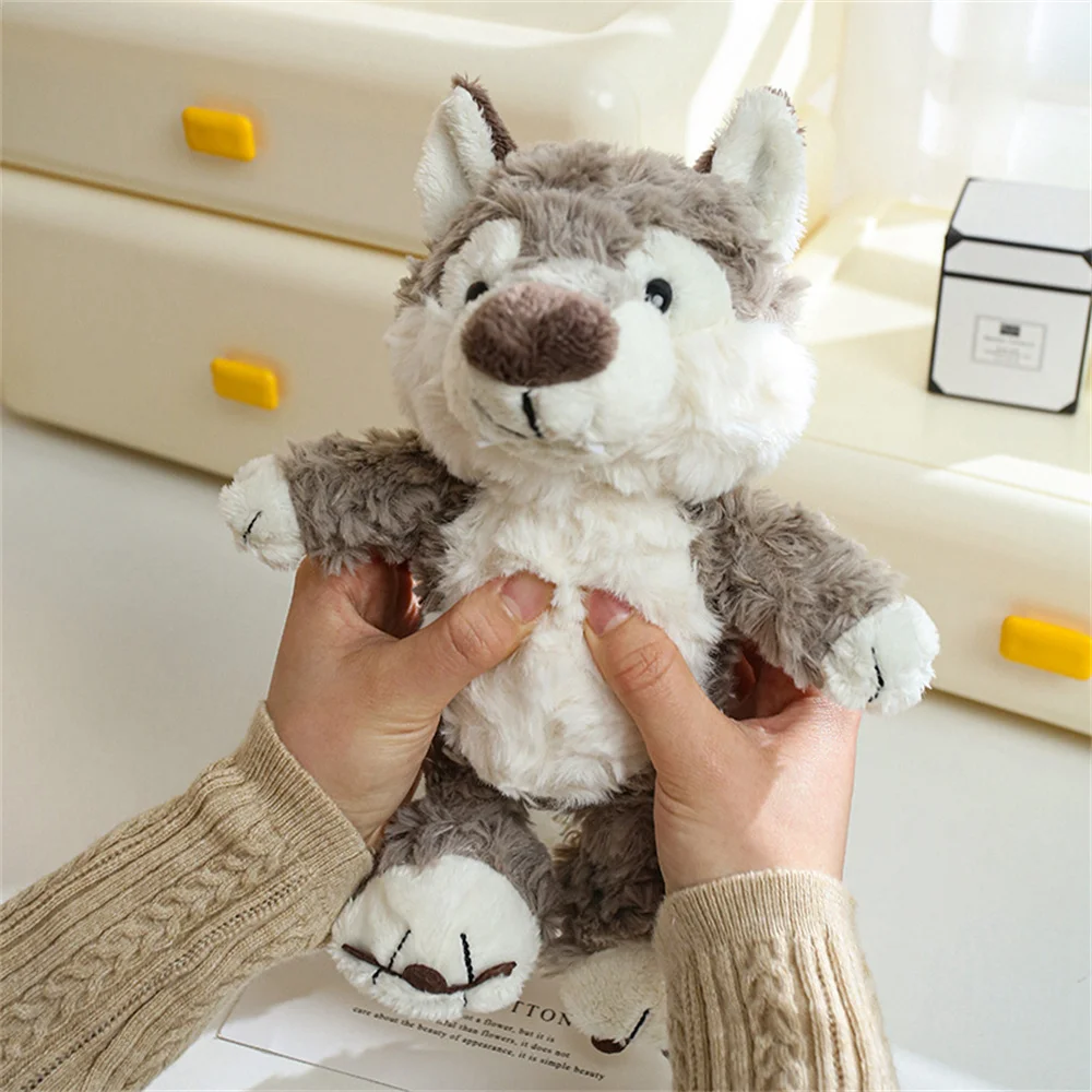 Cute Fluffy Wolf Plush Toy Soft Stuffed Animal Doll Lovely Gray Wolf Plushie Kawaii Companion Toy Birthday Gift for Kids
Cute Fluffy Wolf Plush Toy Soft Stuffed Animal Doll Lovely Gray Wolf Plushie Kawaii Companion Toy Birthday Gift for Kids