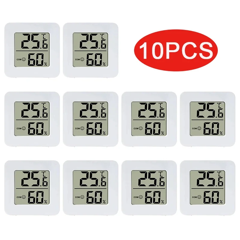 6-10pcs Digital Thermometer Hygrometer Indoor Mini Temperature LCD Electronic Monitor Hygrometer Outdoor Room Baby
6-10pcs Digital Thermometer Hygrometer Indoor Mini Temperature LCD Electronic Monitor Hygrometer Outdoor Room Baby
