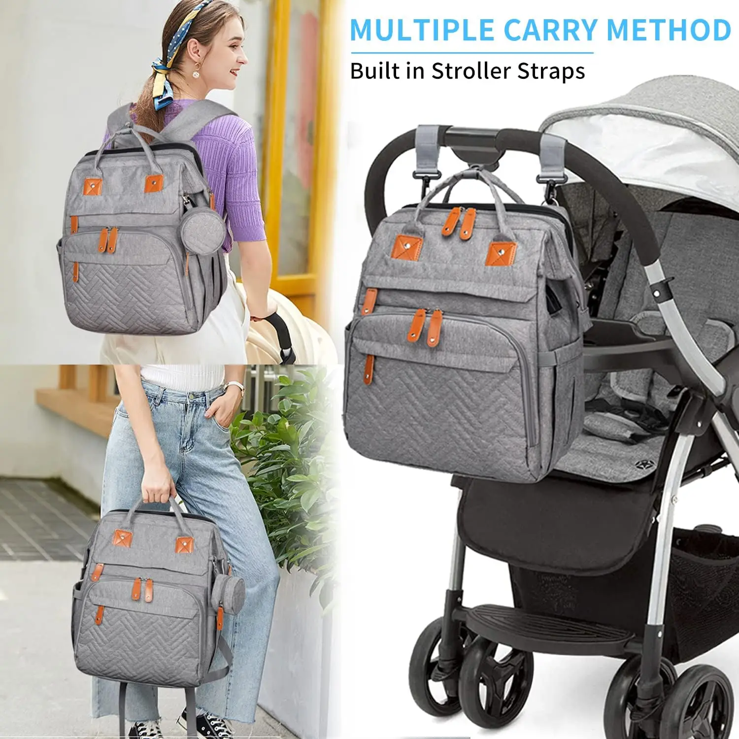 Diaper Bag Backpack With Changing Station Waterproof Large Capacity Baby Bag For Mom Dad Travel Backpack For Newborn Essentials
Diaper Bag Backpack With Changing Station Waterproof Large Capacity Baby Bag For Mom Dad Travel Backpack For Newborn Essentials