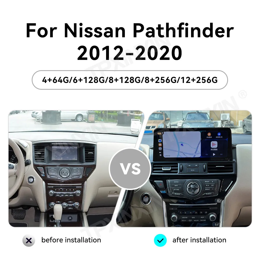 For Nissan Pathfinder 2012~2020 Android Auto With Carplay Multimedia GPS Navigation Car Radio Video Stereo Receiver Head Unit
For Nissan Pathfinder 2012~2020 Android Auto With Carplay Multimedia GPS Navigation Car Radio Video Stereo Receiver Head Unit