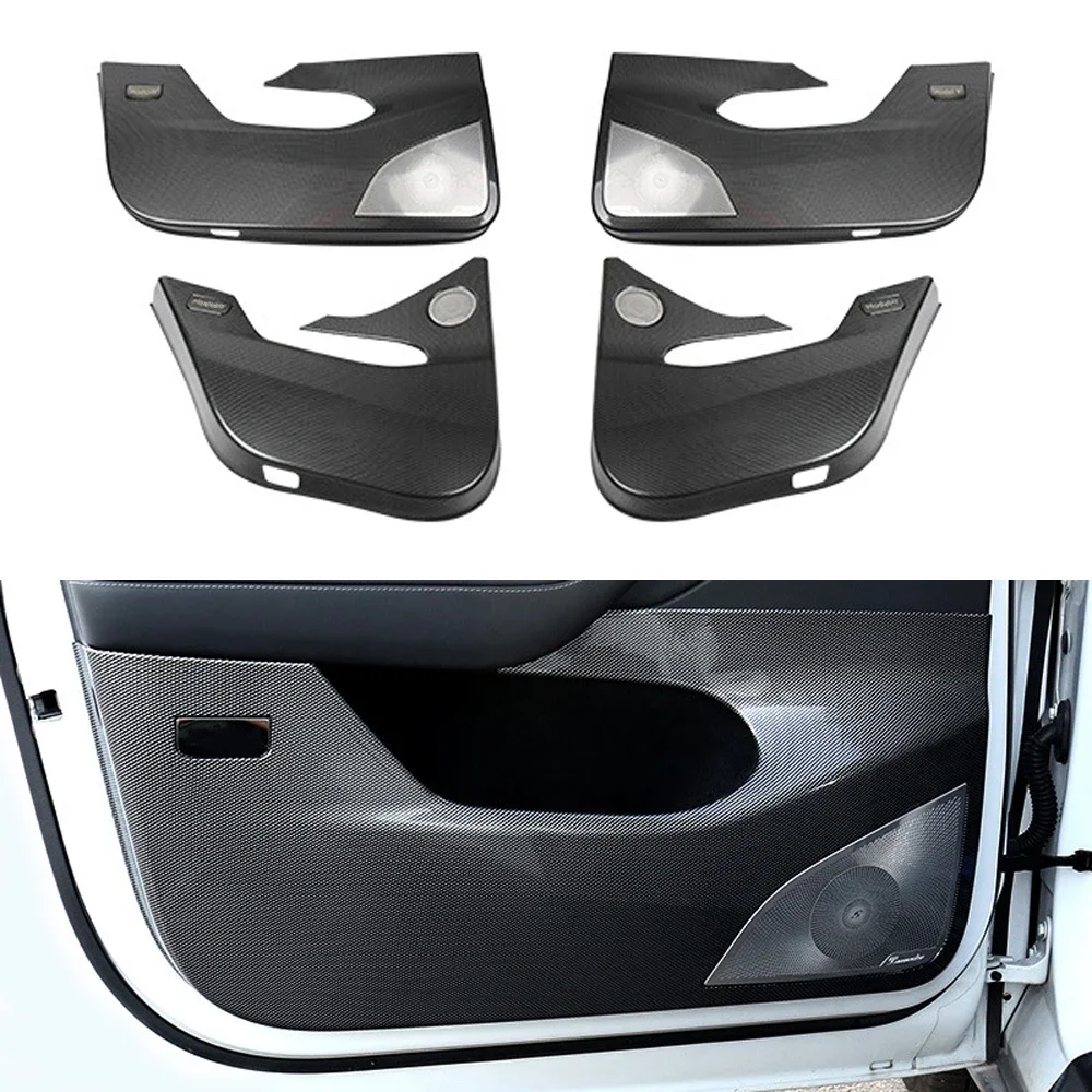 Door Anti Kick Plate for Tesla Model Y ABS Carbon Fiber Panel Anti-Scratch Pad Stickers Door Protector Cover Accessories
Door Anti Kick Plate for Tesla Model Y ABS Carbon Fiber Panel Anti-Scratch Pad Stickers Door Protector Cover Accessories