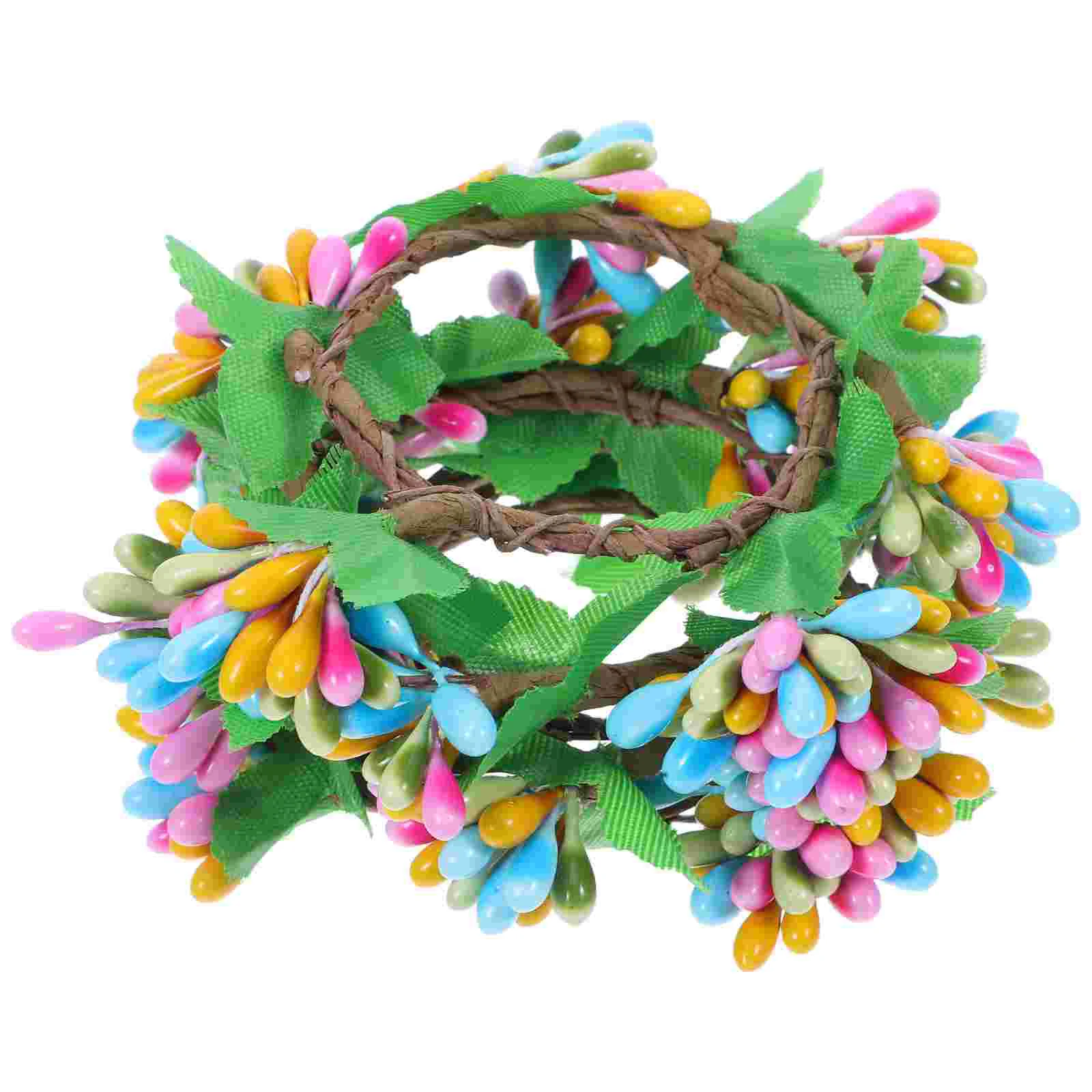 4 Pcs Ring Festival Wreath Farmhouse Easter Desktop Rings Craft Paper Artificial Wreaths
4 Pcs Ring Festival Wreath Farmhouse Easter Desktop Rings Craft Paper Artificial Wreaths