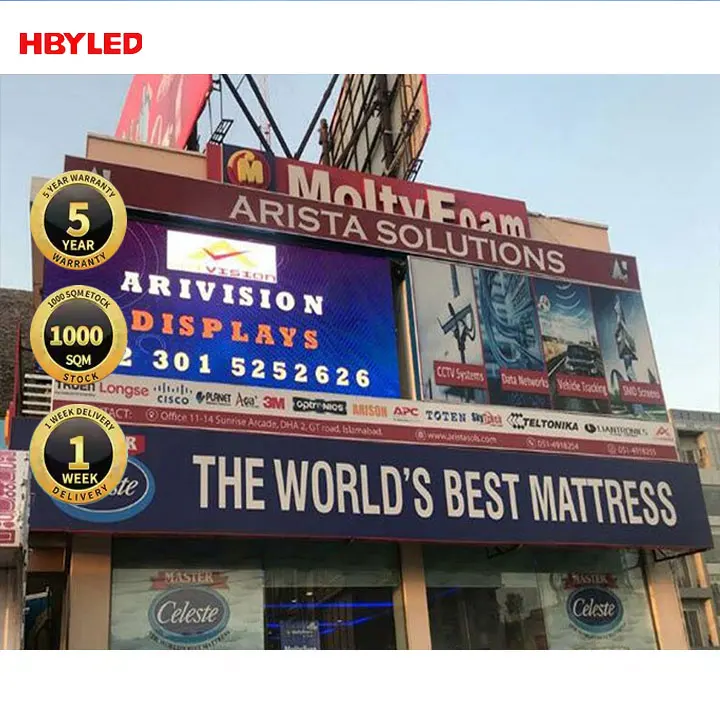 High Brightness P6 Street Road Side Advertising Pole Sign Boards Billboard Outdoor Led Display Screen
High Brightness P6 Street Road Side Advertising Pole Sign Boards Billboard Outdoor Led Display Screen