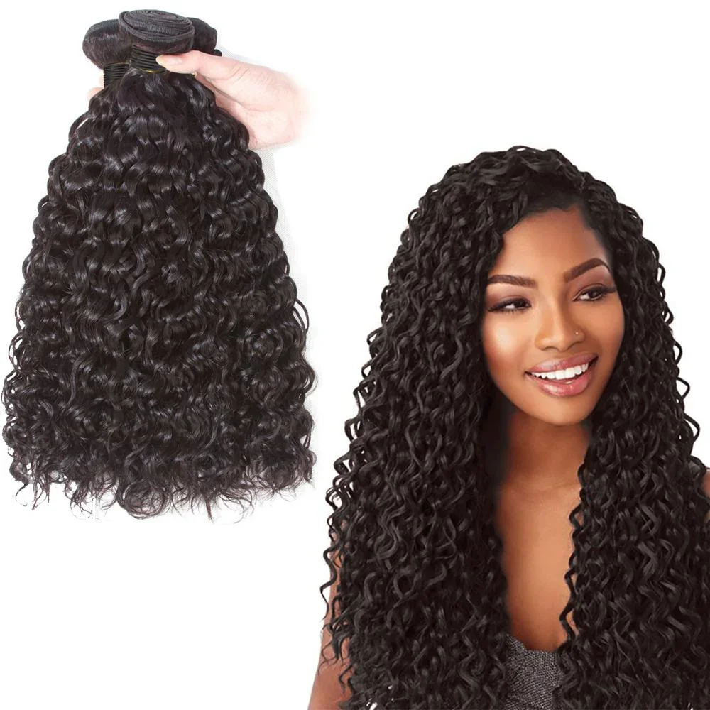 Jerry Curly Wave Brazilian Human Hair Bundles 8 10 12 Inch 12A Unprocessed Natural Black Quick Weave Sewn In Hair for Black Women Daily Use
Jerry Curly Wave Brazilian Human Hair Bundles 8 10 12 Inch 12A Unprocessed Natural Black Quick Weave Sewn In Hair for Black Women Daily Use